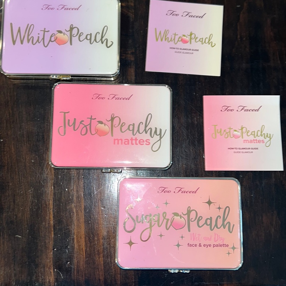 Too Faced Just Peachy bundle, NWOT